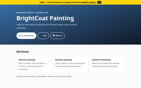 DEMO — BrightCoat Painting